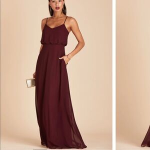 BIRDY GREY Chiffon Maxi Dress M